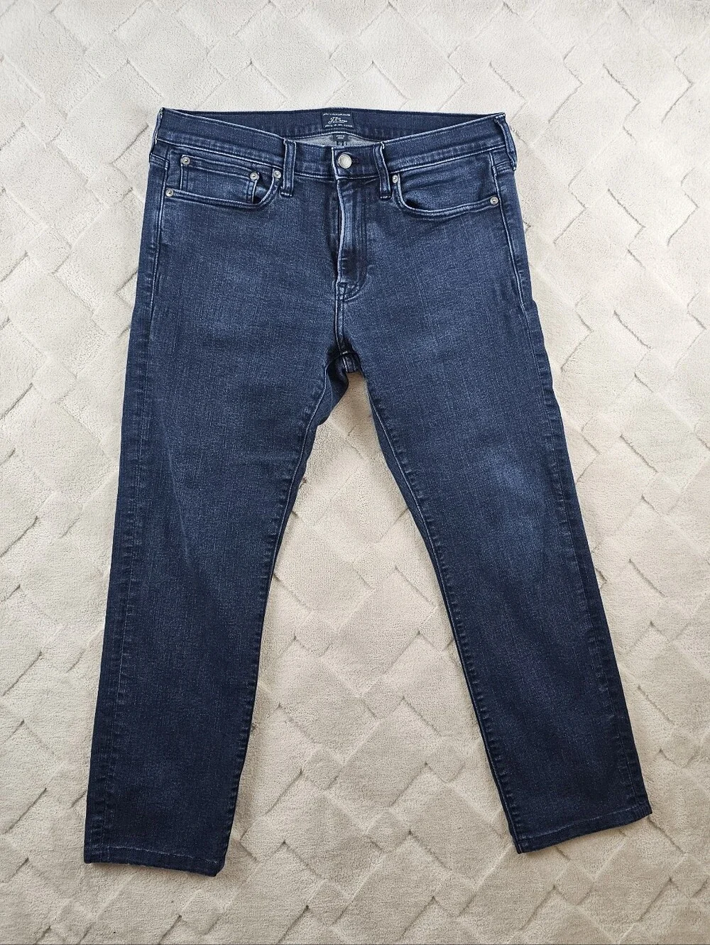 J.Crew 484 Slim Fit Jean Mens 33x30 Dark Wash Stretch Denim